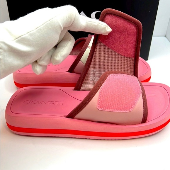 COACH PAXTON SPORT SLIDE, “CARNATION”COLOR, SIZE 10-B - Picture 5 of 16